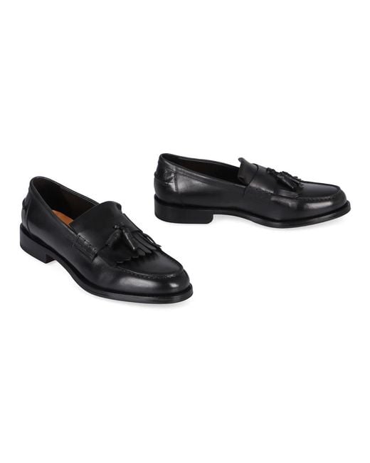 Doucal's Black Loafers for men