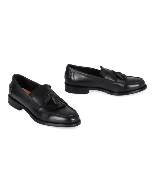 Doucal's Black Loafers for men