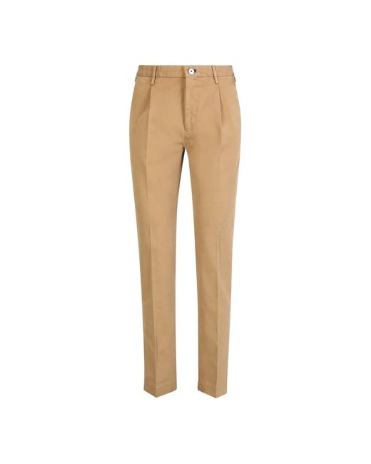 Incotex Natural Slim-Fit Trousers for men