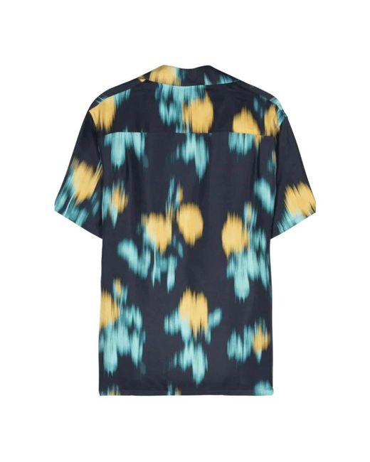 Shirts > short sleeve shirts Lanvin pour homme en coloris Blue