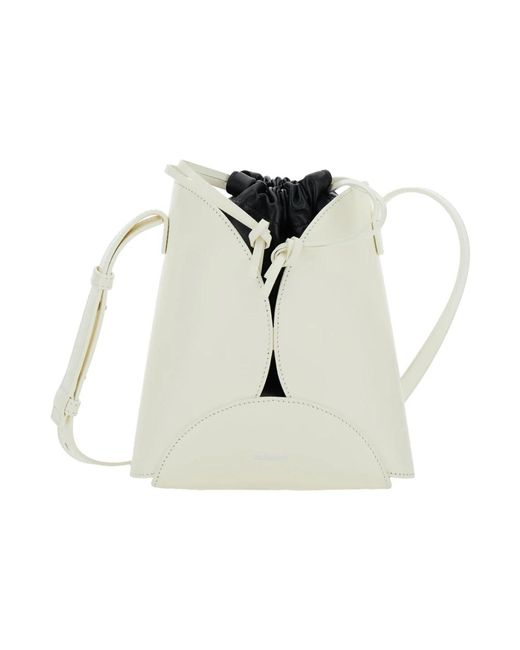 Cross Body Bags di Jil Sander in White
