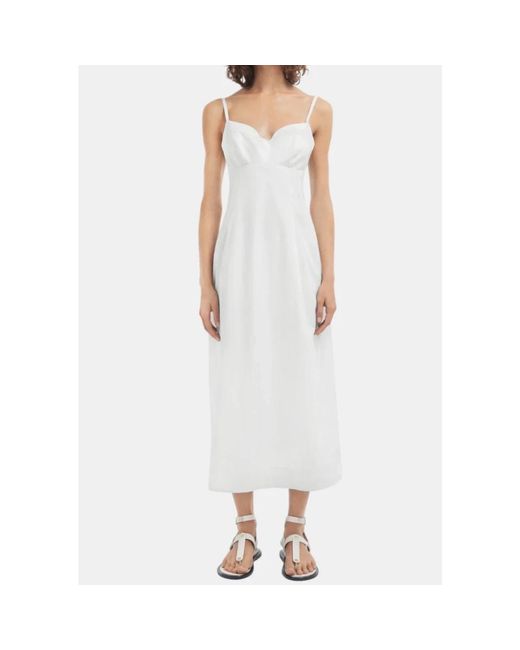 Co. White Midi Dresses