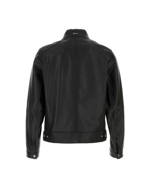 Boss H-Mansell Jas in het Black voor heren