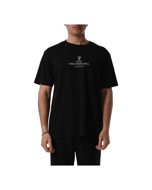 The Silted Company Black T-Shirts for men