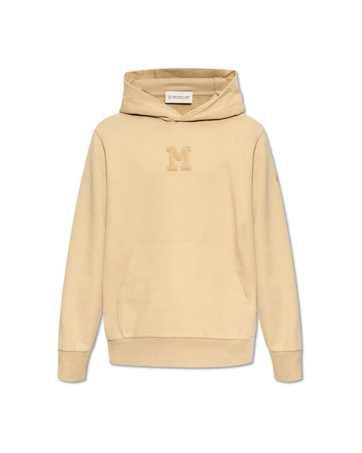 Hoodies di Moncler in Natural da Uomo