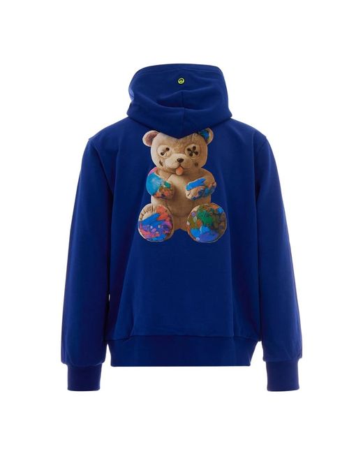 Barrow Blue Hoodies for men