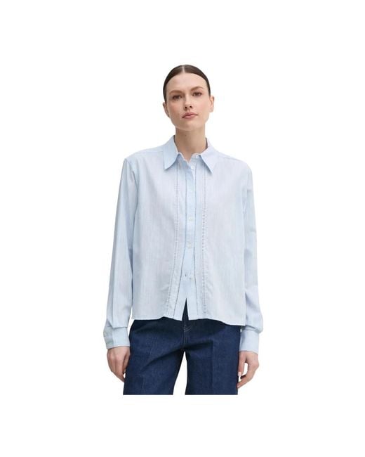Mos Mosh Shirts in het Blue