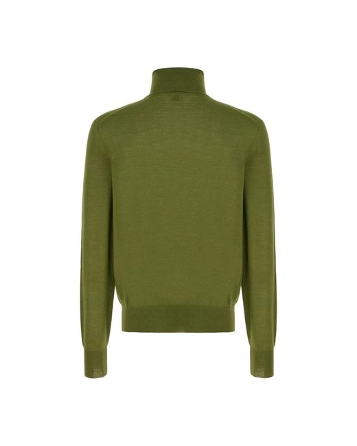 Saint Laurent Green Turtlenecks for men