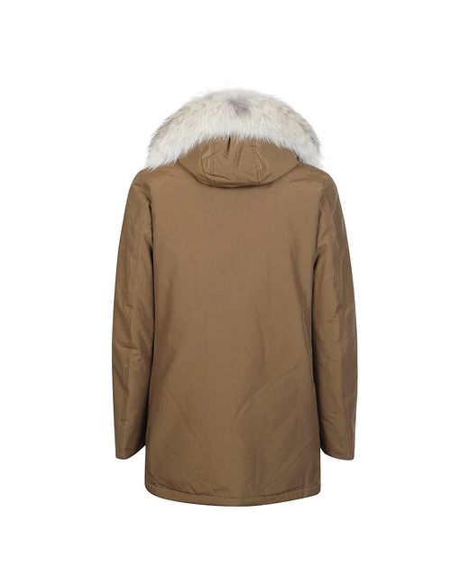 Woolrich Jassen ,Bruin ,Parkas in het Brown voor heren