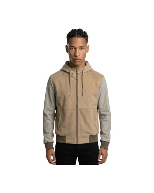 The Jack Leathers Green Light Jackets for men