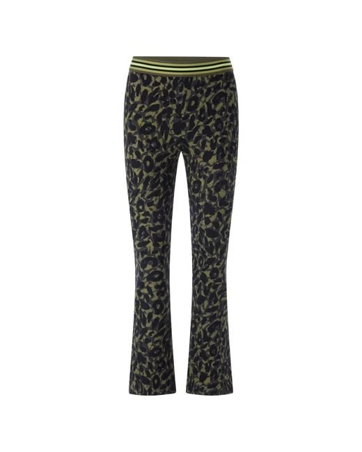 Marc Cain Gray Leo Bootcut Hose Frederica
