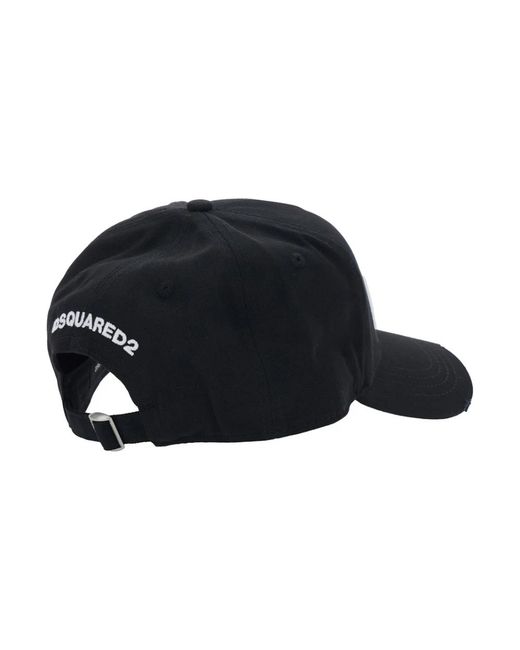DSquared² Black Hats & Caps for men
