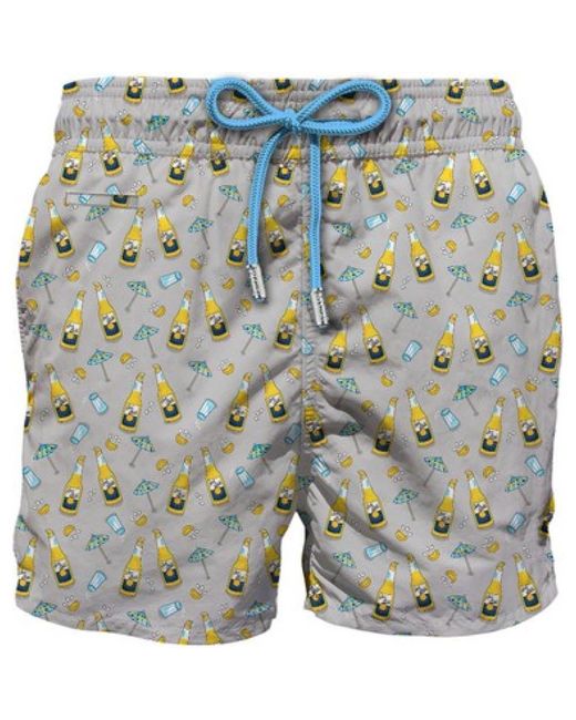 Mc2 Saint Barth Lighting Micro Fantasy Badehose in Blue für Herren