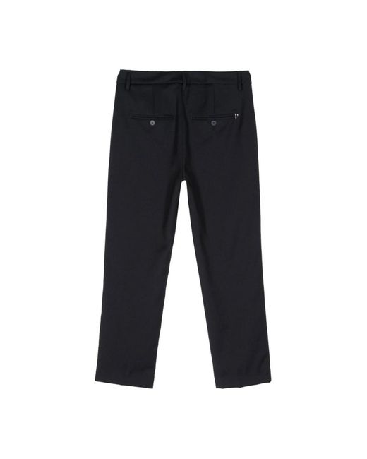 Dondup Blue Slim-Fit Trousers