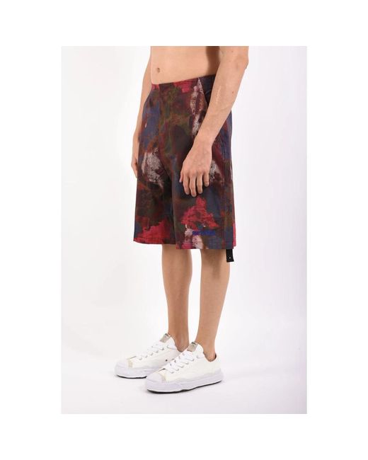 OAMC Red Bermudas for men