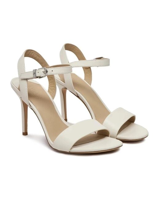 Ralph Lauren Metallic High Heel Sandals