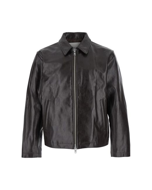 Leather Jackets di DUNST in Black da Uomo