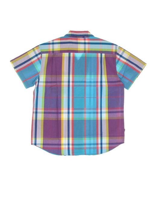 Obey Blue Short Sleeve Shirts for men