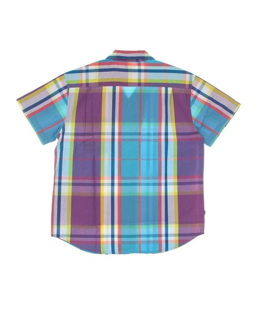 Obey Blue Short Sleeve Shirts for men