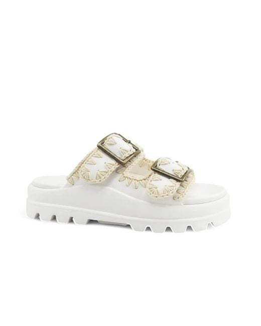 Sliders Mou en coloris White