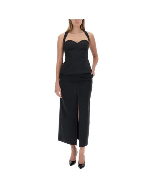 Philosophy Di Lorenzo Serafini Black Sleeveless Tops