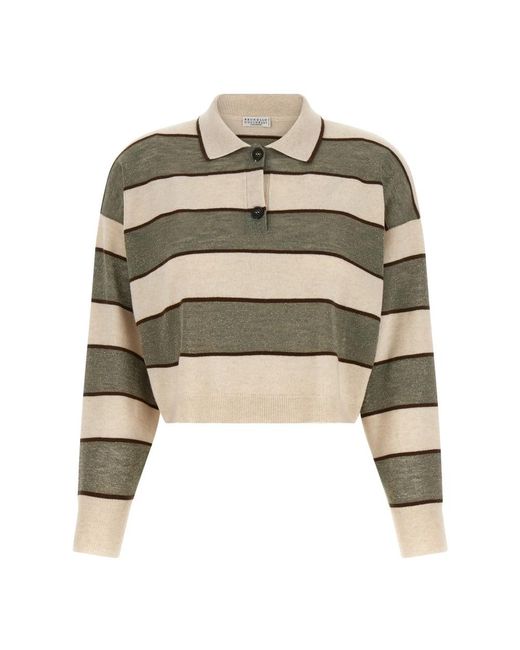 Brunello Cucinelli Multicolor Polo Shirts
