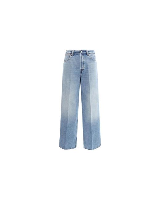 Gucci Blue Straight Fit Jeans