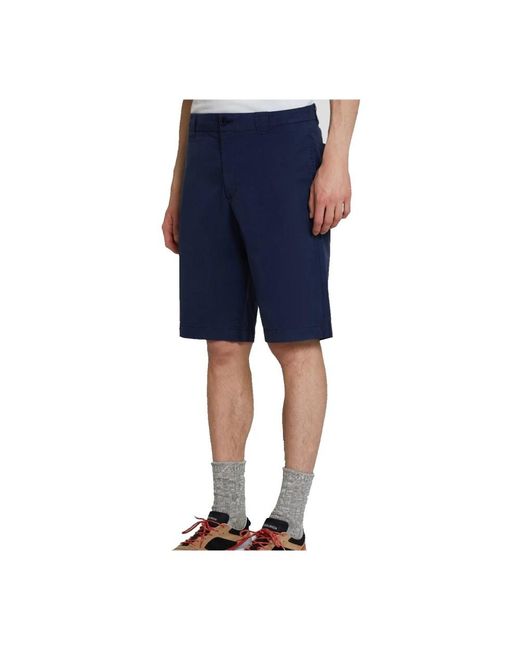 Woolrich Blue Casual Shorts for men