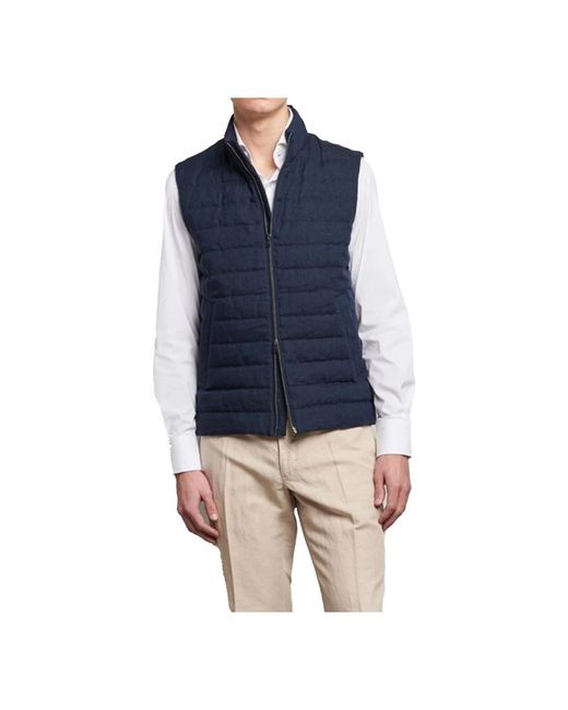 Vests Herno de hombre de color Blue