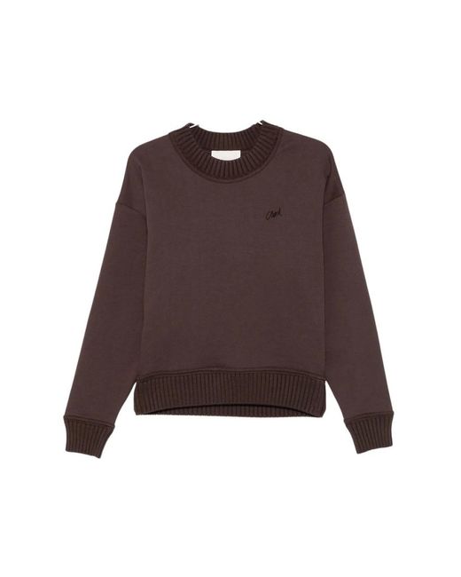 Closed Sweater in het Brown