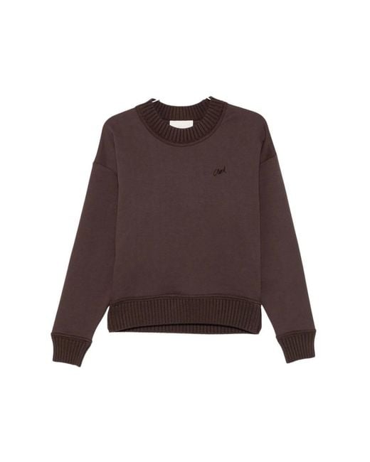 Closed Brown Sweatshirts