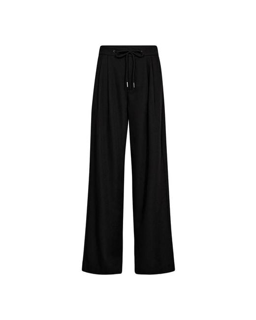 Haute L'Amitié Black Wide Trousers