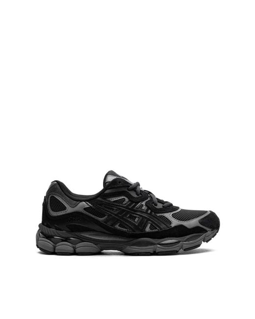 Asics Black Graphite Gel Nyc Sneakers for men