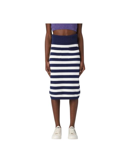 KENZO Midi Skirts in het Blue