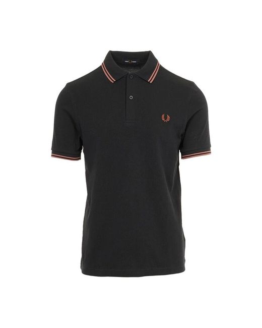 Fred Perry Twin Tipped Hemden Kollektion in Black für Herren