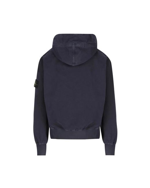 Zip-Throughs Stone Island de hombre de color Blue