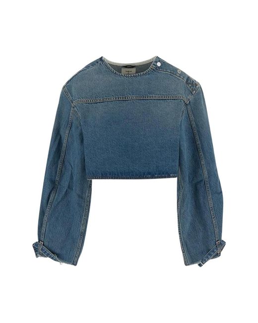 Blouses Haikure de color Blue