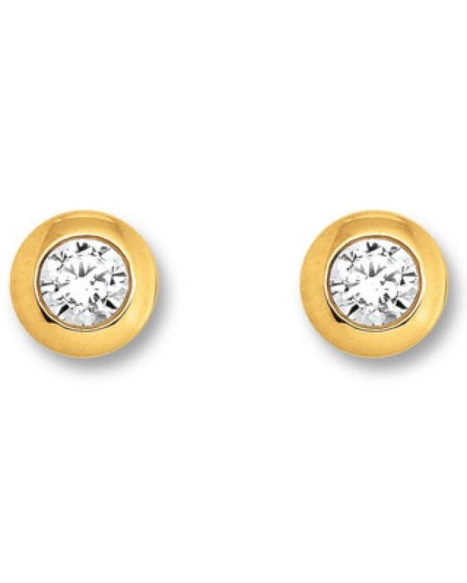 ONE ELEMENT Metallic Zirkonia Ohrstecker
