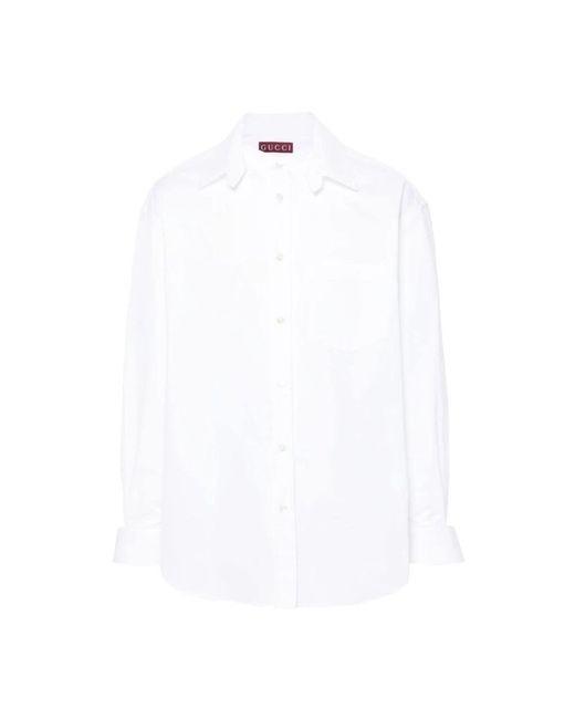 Gucci White Formal Shirts for men