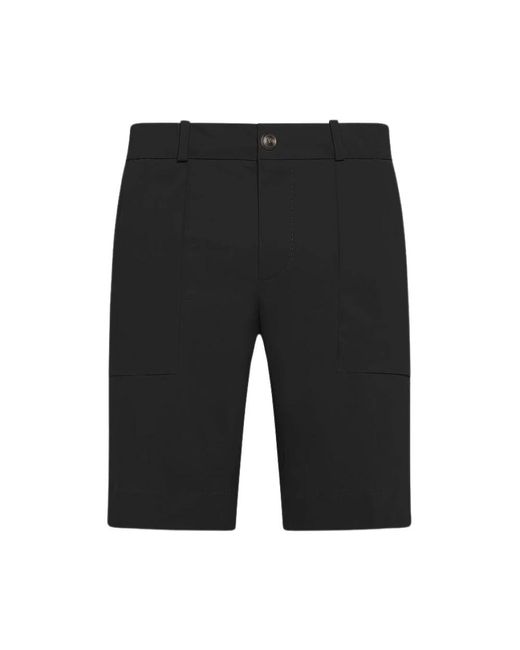 Rrd Schwarze chino shorts bermuda stil in Black für Herren