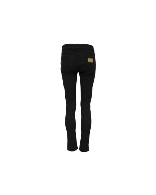 Dolce & Gabbana Black Skinny Fit Jeans