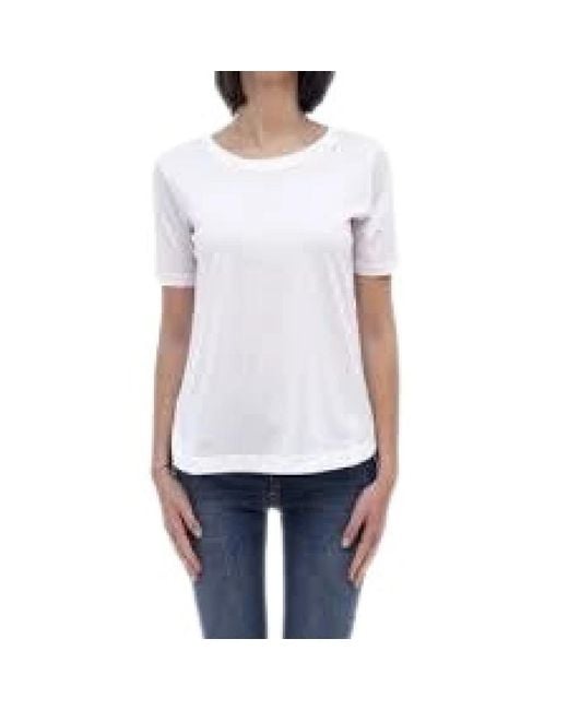 Herno White T-Shirts