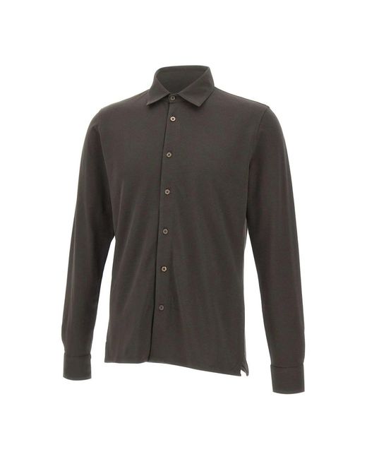 Kangra Gray Casual Shirts for men