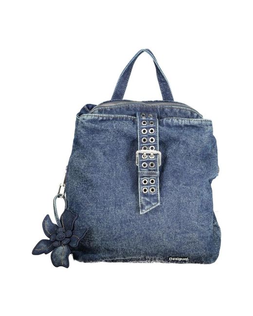 Desigual Blue Backpacks