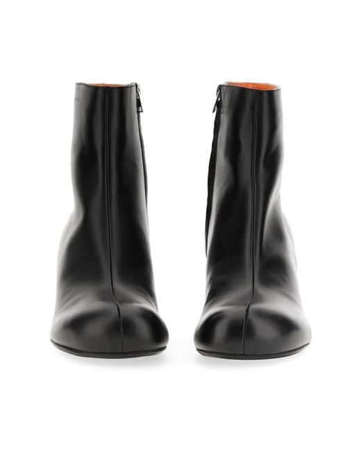 Marni Black Heeled Boots