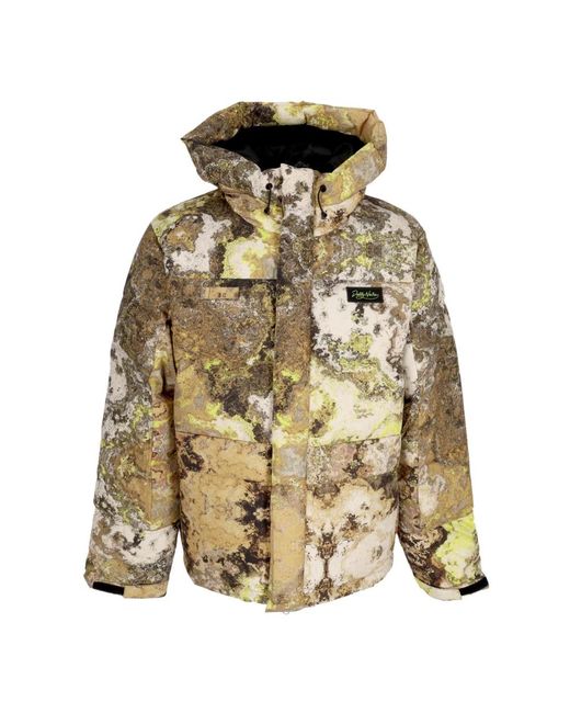 DOLLY NOIRE Jassen ,Veelkleurig ,Polyester Leshen Down Jacket in het Green voor heren