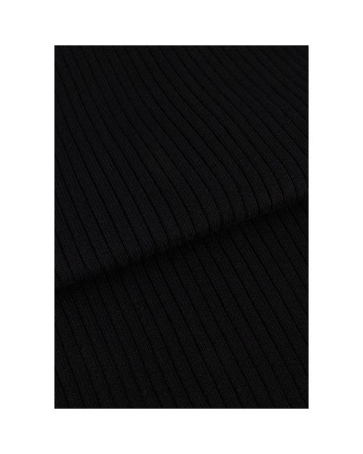 Envii Kleedjes ,Zwart ,Zwarte Midi Jurk Voor Vrouwen in het Black