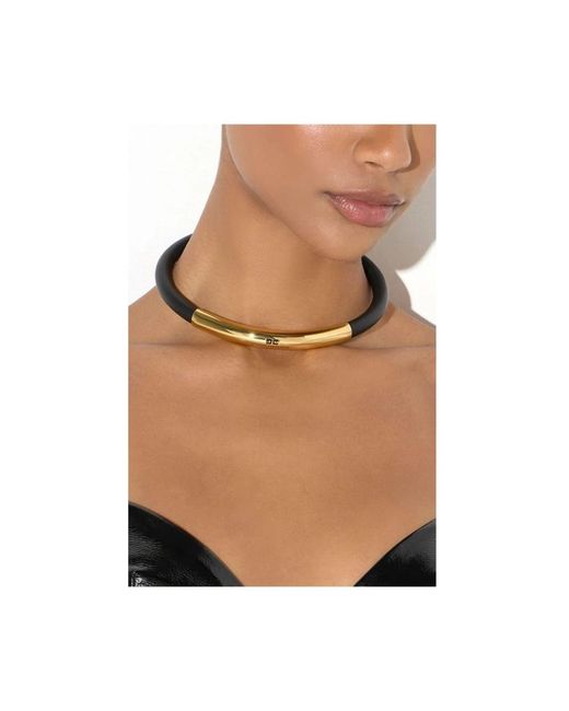 Elisabetta Franchi Metallic Necklaces