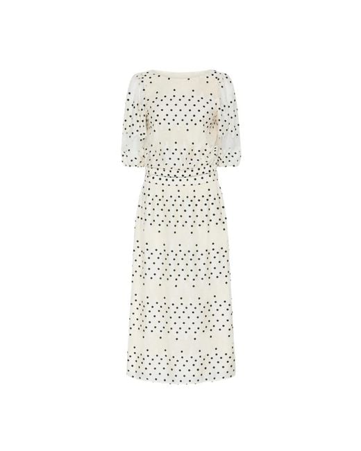 Bruuns Bazaar White Midi Dresses