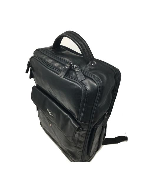 Aeronautica Militare Vintage rucksack am-305 in Black für Herren